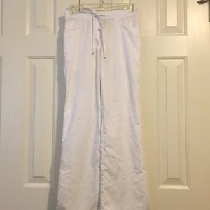 White greys anatomy pants